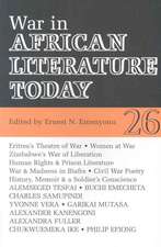 ALT 26 War in African Literature Today