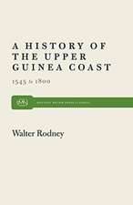 History of the Upper Guinea Coast: 1545 1800