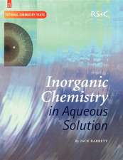 Inorganic Chemistry in Aqueous Solution: Rsc