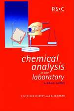 Chemical Analysis in the Laboratory: A Basic Guide