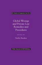 Global Wrongs and Private Law Remedies and Procedures