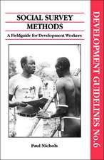 Social Survey Methods: A Guide for Development Workers