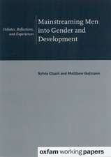 Mainstreaming Men Into Gender and Development