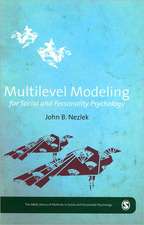 Multilevel Modeling for Social and Personality Psychology