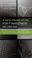 A New Framework for IT Investment Decisions