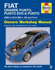 Fiat Grande Punto, Punto Evo and Punto Petrol (06 – 15) Haynes Repair Manual