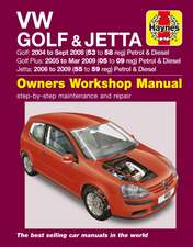 VW Golf (04 – Sept 08), Golf Plus (05 – Mar 09) & Jetta (06 – 09) Haynes Repair Manual