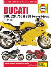 Ducati 600, 620, 750 & 900 2–valve V–Twins (91 – 05) Haynes Repair Manual