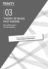 Theory of Music Past Papers May 2018 Grade 3