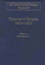 Theories of Empire, 1450-1800