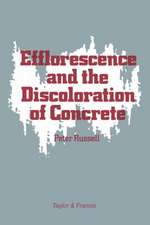 Efflorescence and the Discoloration of Concrete