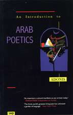 An Introduction To Arab Poetics