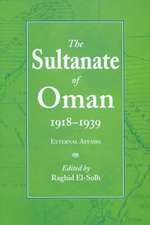 The Sultanate of Oman 1918-1939