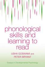 Phonological Skills and Learning to Read