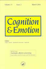 Automatic Affective Processing: A Special Issue of Cognition and Emotion