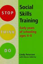 Stop Think Do: Early Years of Schooling Ages 4-8