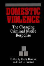 Domestic Violence: The Changing Criminal Justice Response