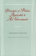 PRINCIPLES OF POLITICS APPLICABLE TO ALL GOVERNMENTS