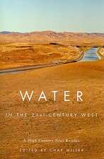 Water in the 21st-Century West