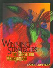 Winning Strategies for Classroom Management