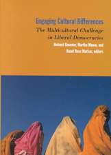 Engaging Cultural Differences: The Multicultural Challenge in Liberal Democracies
