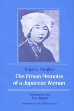 The Prison Memoirs of a Japanese Woman