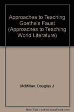 Approaches to Teaching Goethe's Faust