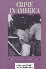 Crime in America: A Reference Handbook