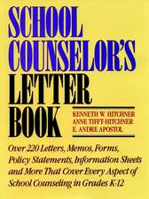 School Counselor′s Letter Book