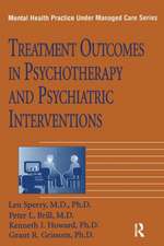 Treatment Outcomes In Psychotherapy And Psychiatric Interventions