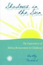 Shadows in the Sun: The Experiences of Sibling Bereavement in Childhood