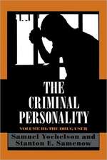 The Criminal Personality