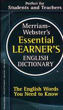 Merriam-Webster's Essential Learner's English Dictionary