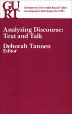 Analyzing Discourse: Text and Talk