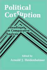 Political Corruption: Readings in Comparative Analysis