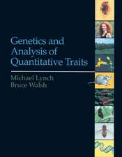 Genetics and Analysis of Quantitative Traits