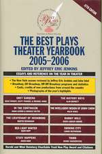 The Best Plays Theater Yearbook