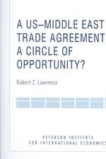 A US–Middle East Trade Agreement – A Circle of Opportunity?