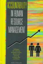 Accountability in Human Resource Management