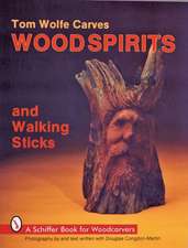 Tom Wolfe Carves Wood Spirits and Walking Sticks