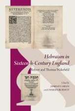 Hebraism in Sixteenth-Century England