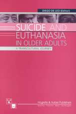 Suicide and Euthanasia in Older Adults