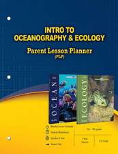 Intro to Oceanography & Ecology Parent Lesson Planner