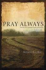 Pray Always: What the New Testament Teaches about Prayer