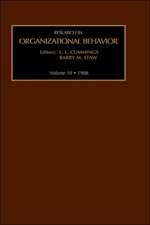 Research in Organizational Behavior