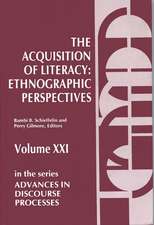 The Acquisition of Literacy: Ethnographic Perspectives