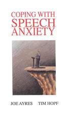 Coping with Speech Anxiety