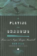 Playing in Shadows: Texas and Negro League Baseball