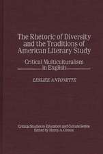 The Rhetoric of Diversity and the Traditions of American Literary Study