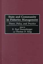 State and Community in Fisheries Management